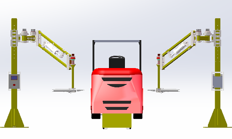 叉車輪胎擰緊機(jī)